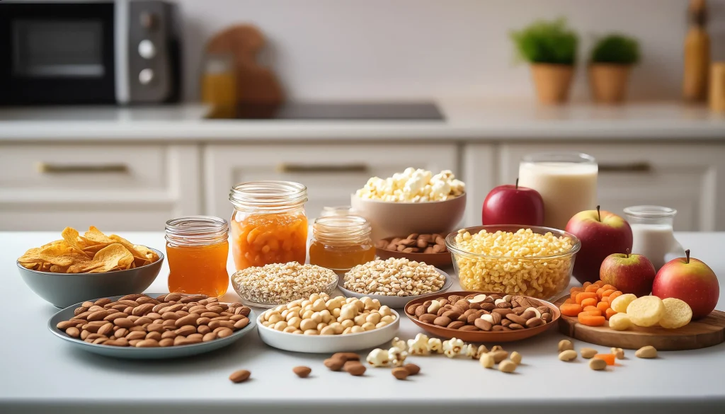 Запрещенные продукты: твердые продукты, липкие продукты, крупные