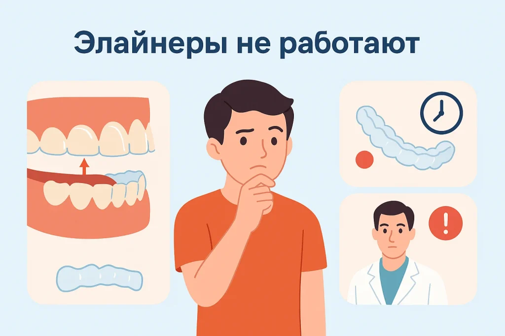Почему элайнеры не работают: 7 ошибок пациентов